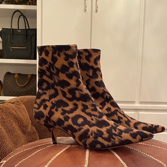 🌟Schulz Leopard 🐆 Booties Mini heel 8 - Picture 11 of 16
